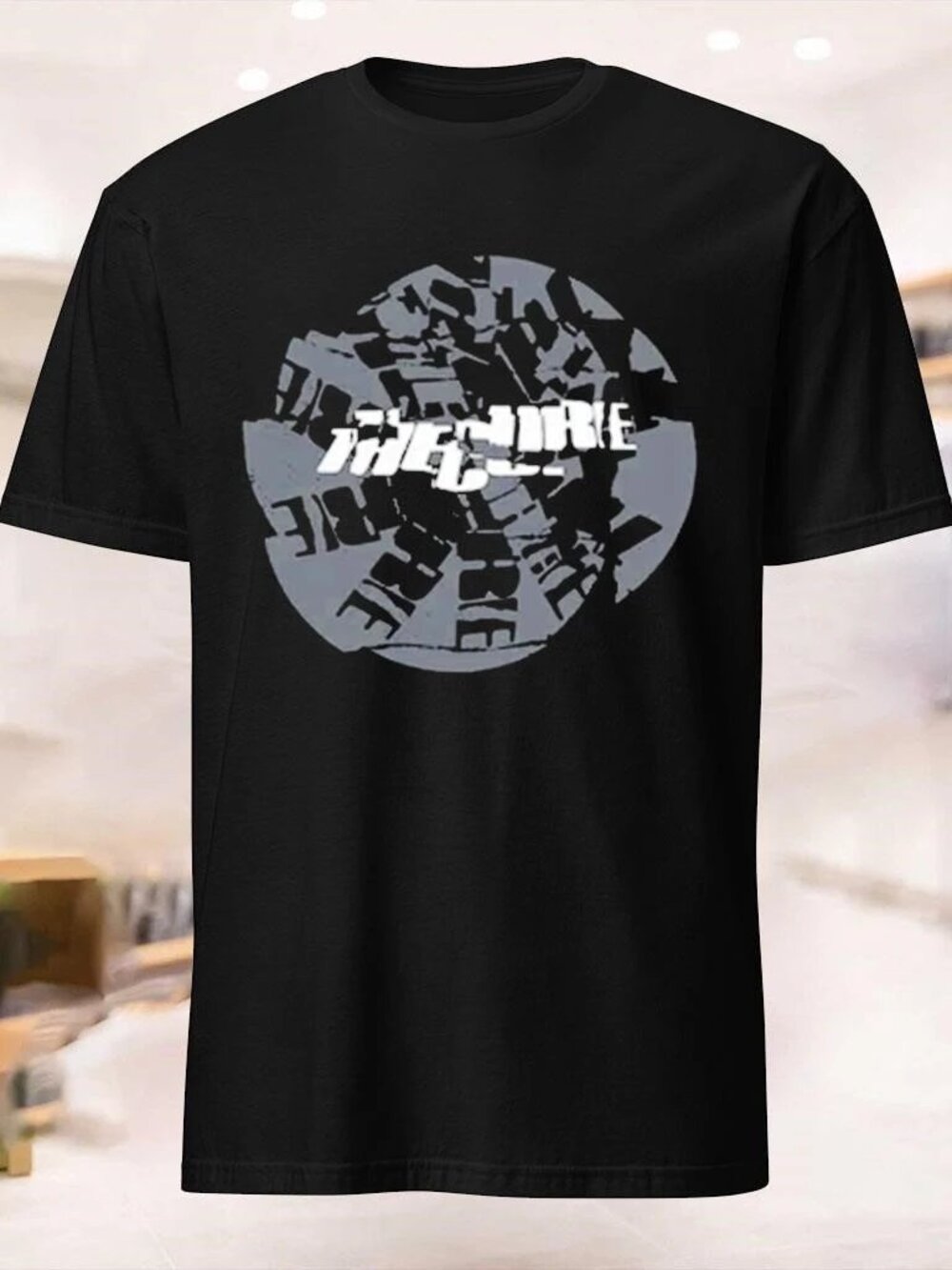 The Cure Festival Summer 2026 Cracked Logo With Dateback T Shirt